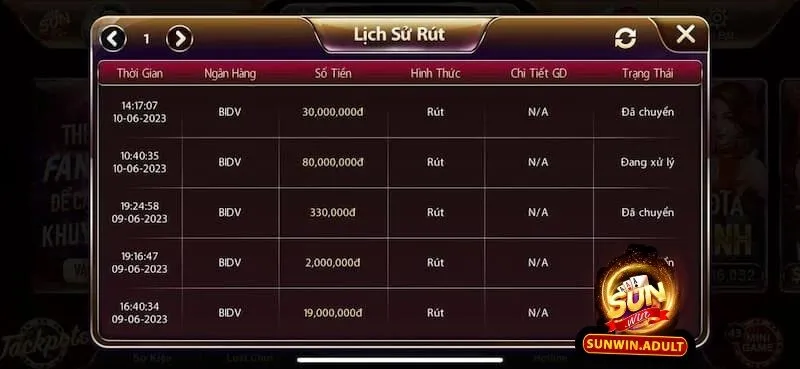 Rút Tiền Sunwin Rút Tiền Sunwin