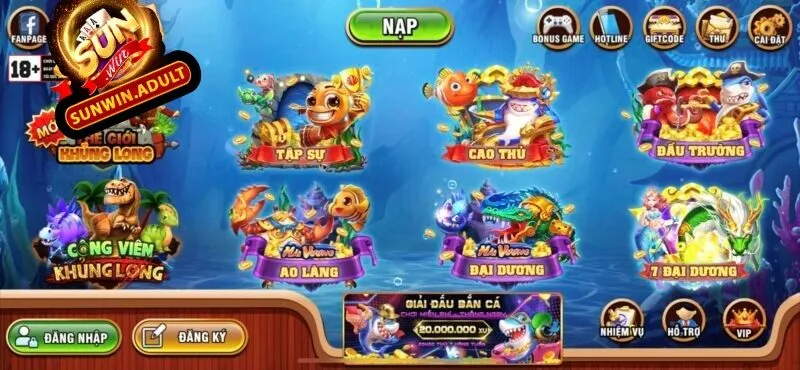 Sunwin Hướng Dẫn Chơi Vua Bắn Cá Hấp Dẫn Sunwin CLB sơ lược về game vua bắn cá